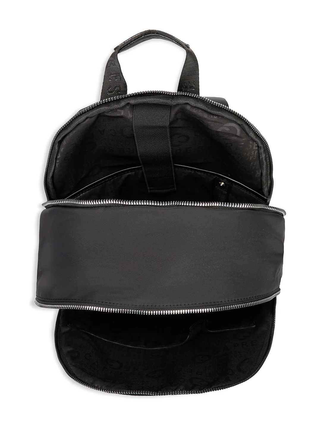 Caprese Mercury Medium Black Backpack - Image 7