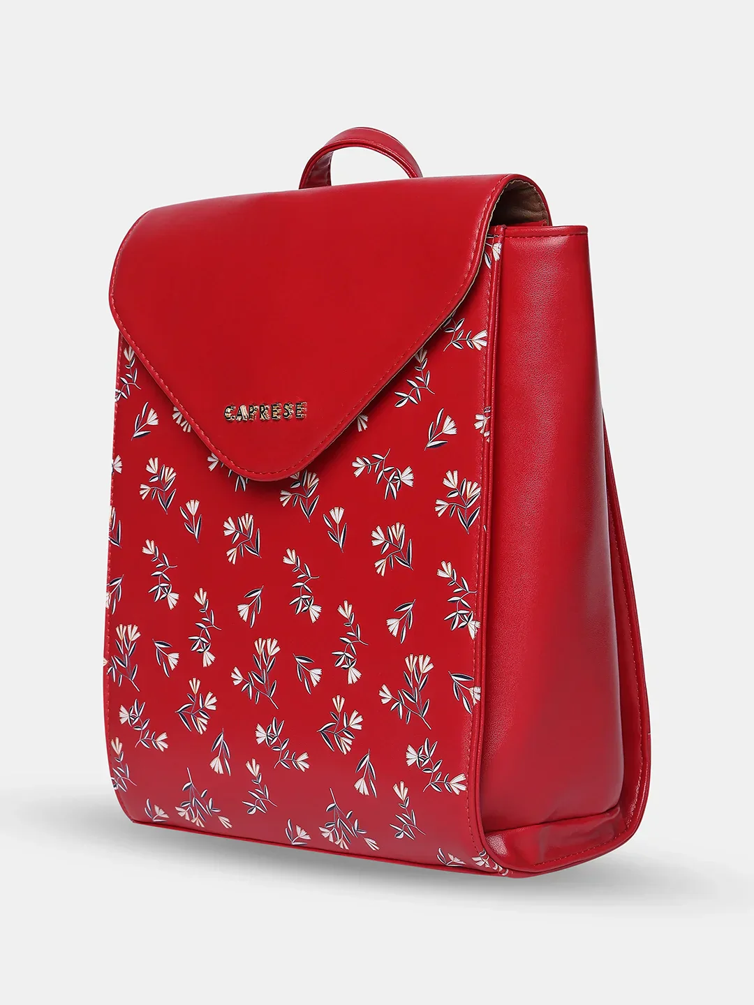 Caprese Merida Printed Large Red Backpack - Image 6