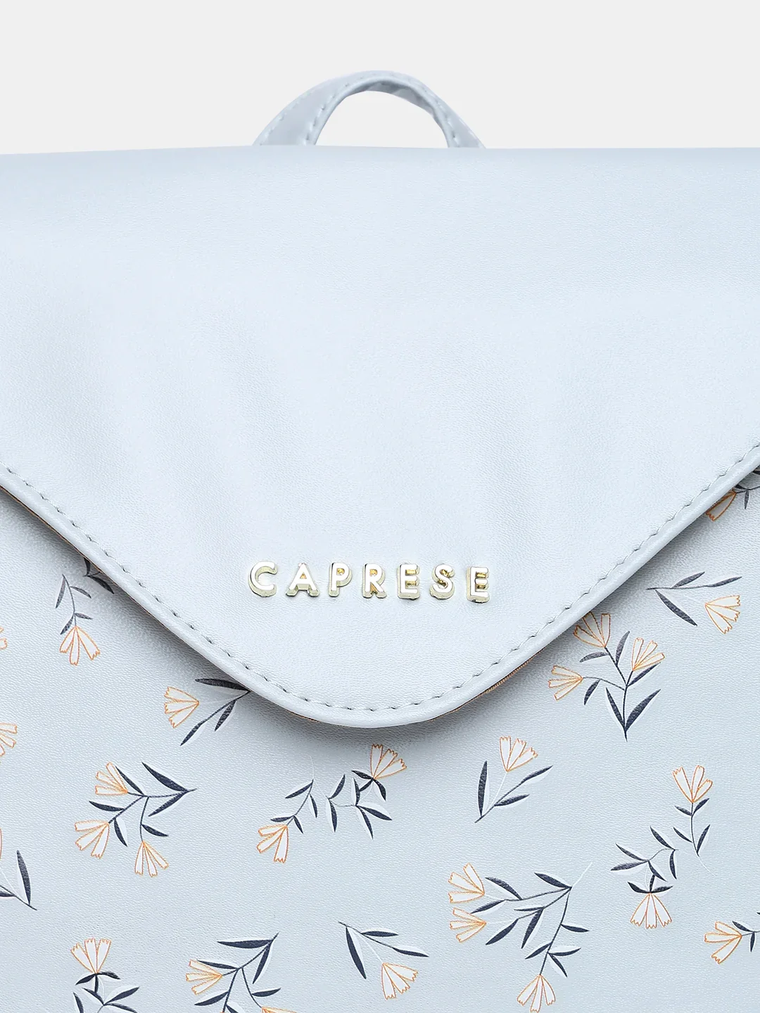 Caprese Merida Printed Large Sky Blue Backpack - Image 8