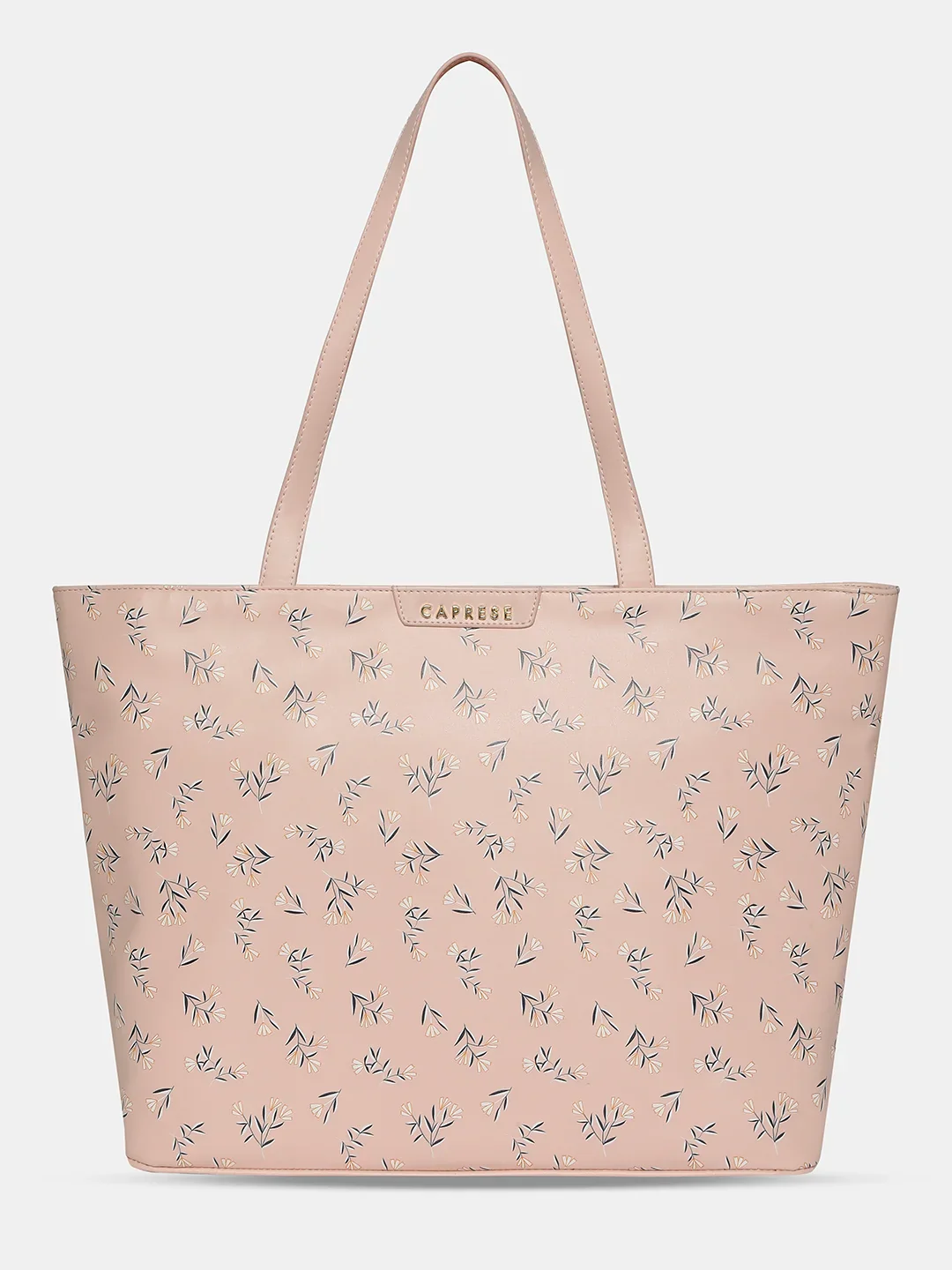 Caprese Merida Tote Printed Large Sky Blue Laptop Bag - Image 14