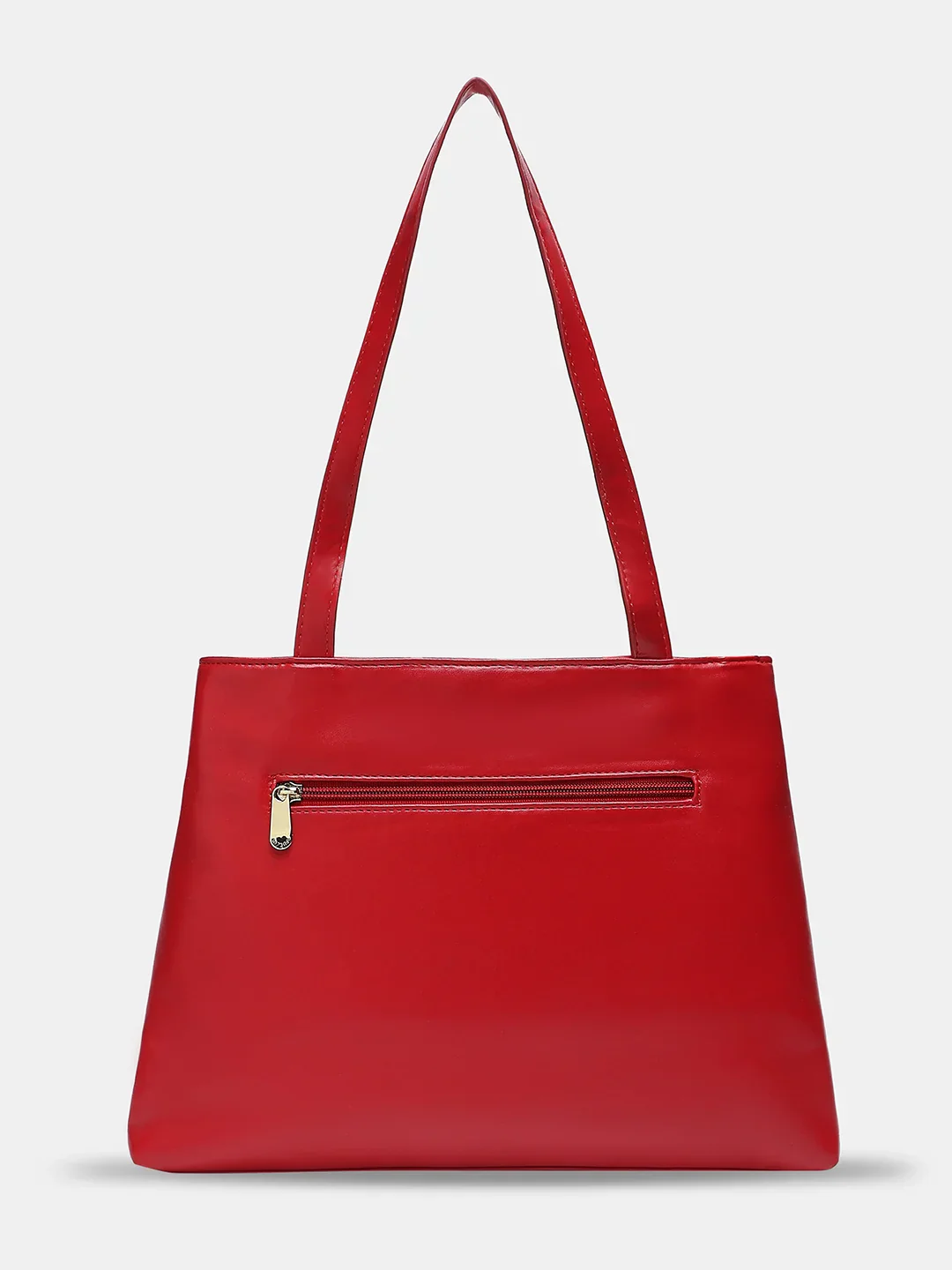Caprese Merida Large Printed Red Satchel Bag - Image 7