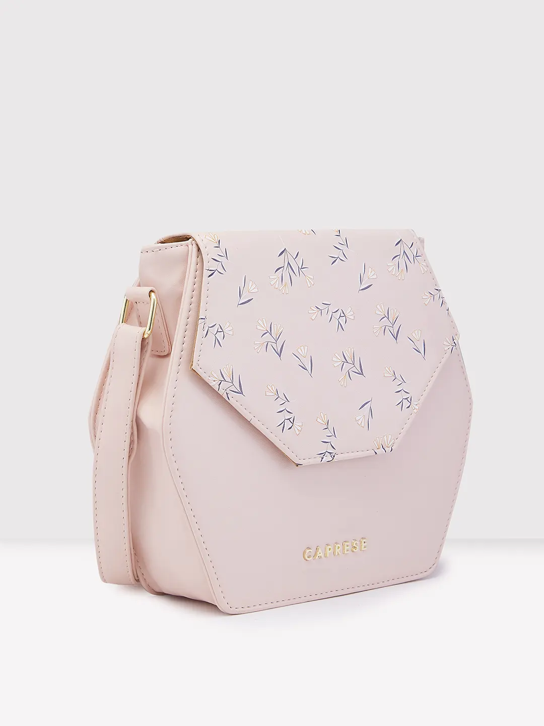 Caprese Merida Medium Printed Blush Sling Bag - Image 5