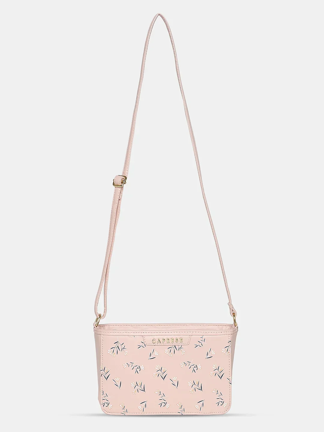 Caprese Merida Small Printed Blush Sling Bag