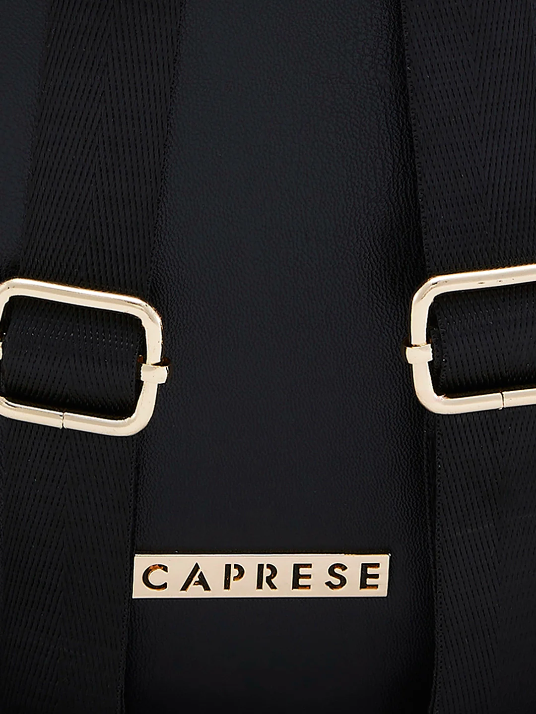 Caprese Merlin Medium Black Backpack - Image 11