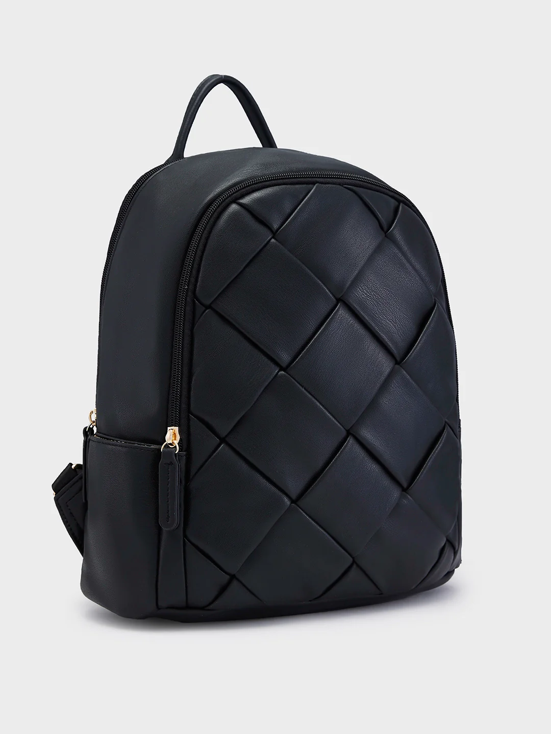Caprese Merlin Medium Black Backpack - Image 5