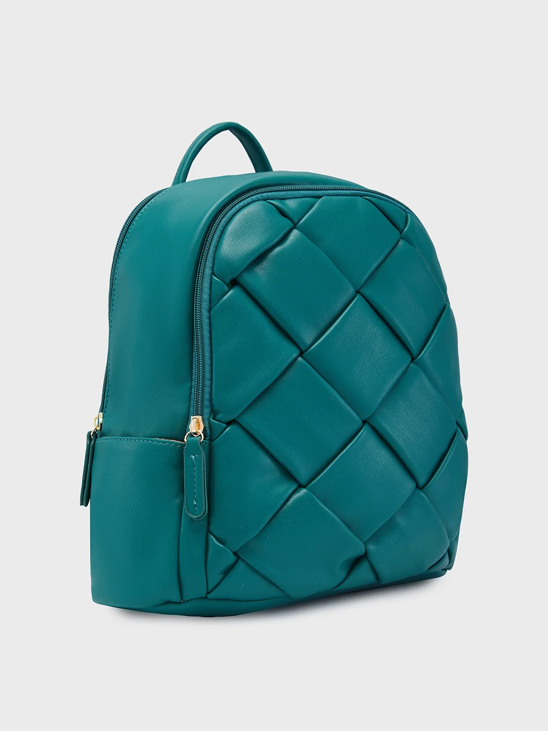 Caprese Merlin Medium Bottle Green Backpack - Image 5