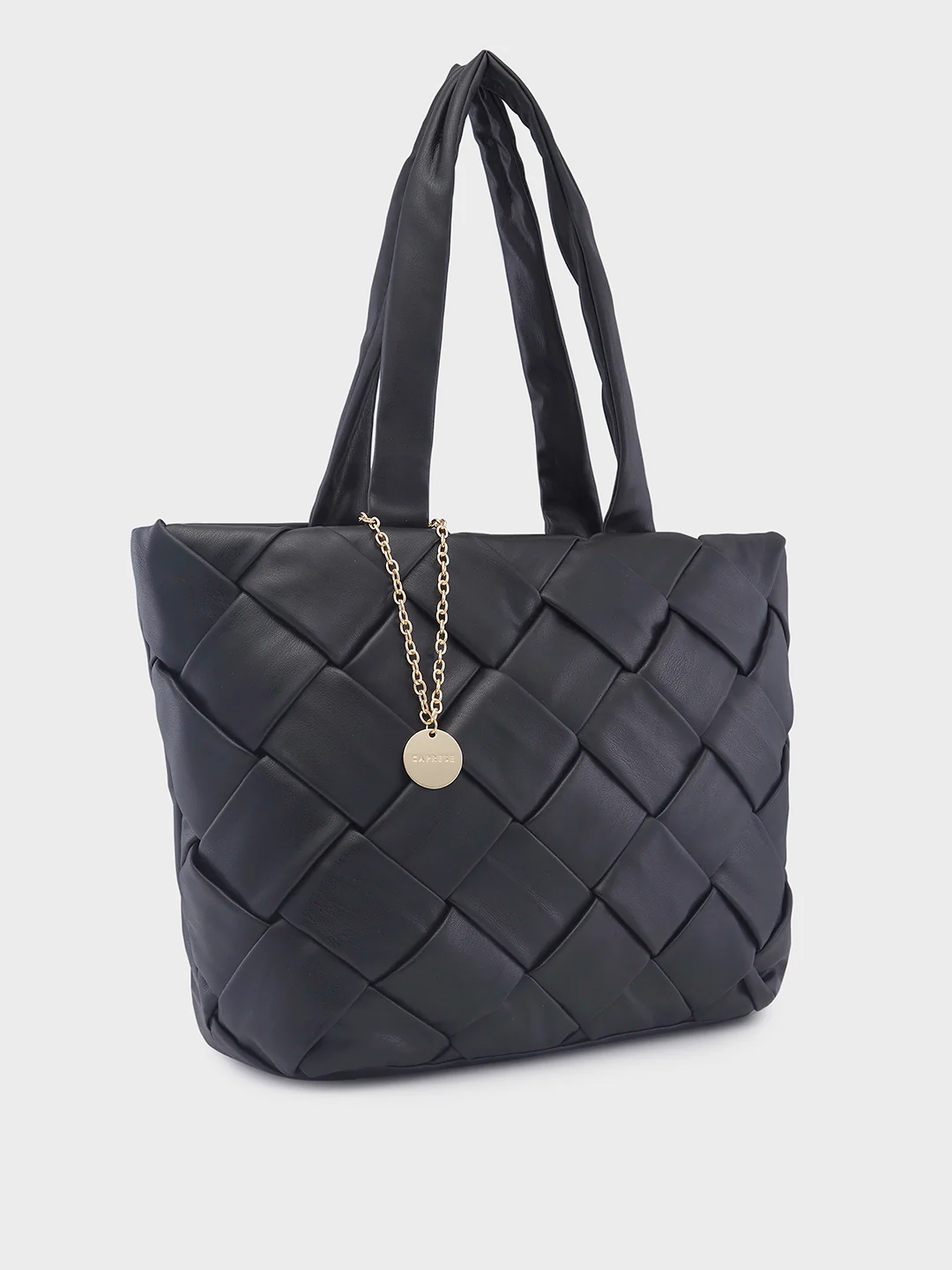 Caprese Merlin Large Black ToteBag - Image 4