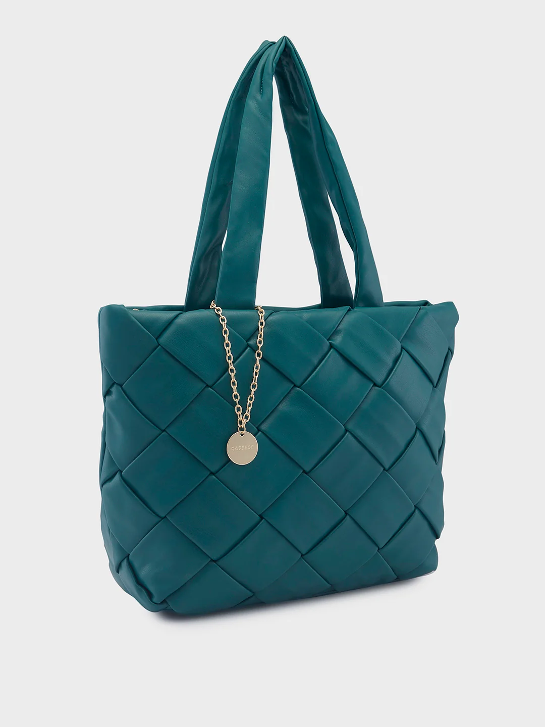 Caprese Merlin Large Bottle Green Tote Bag - Image 4