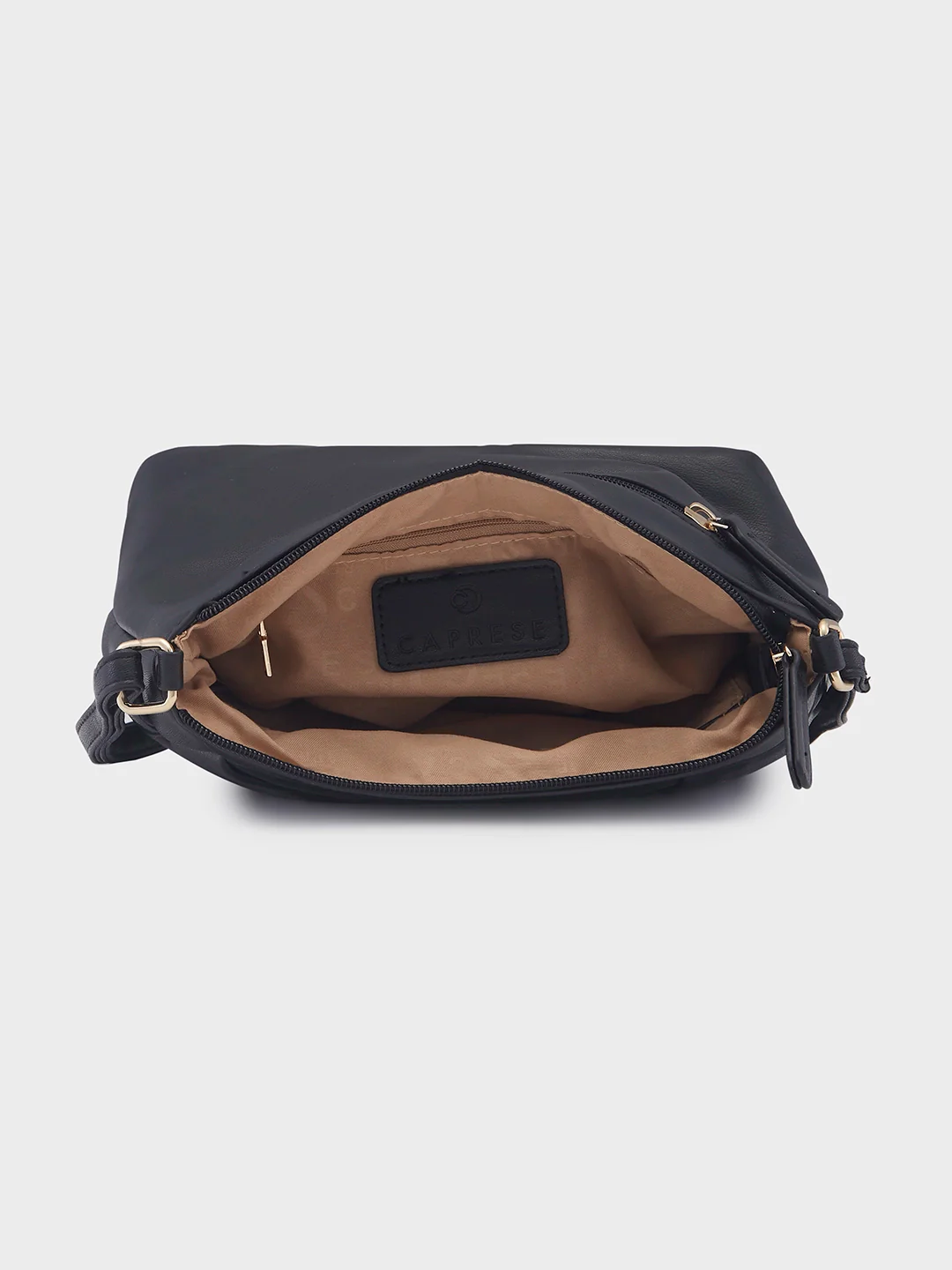 Caprese Merlin Medium Black Sling Bag - Image 10