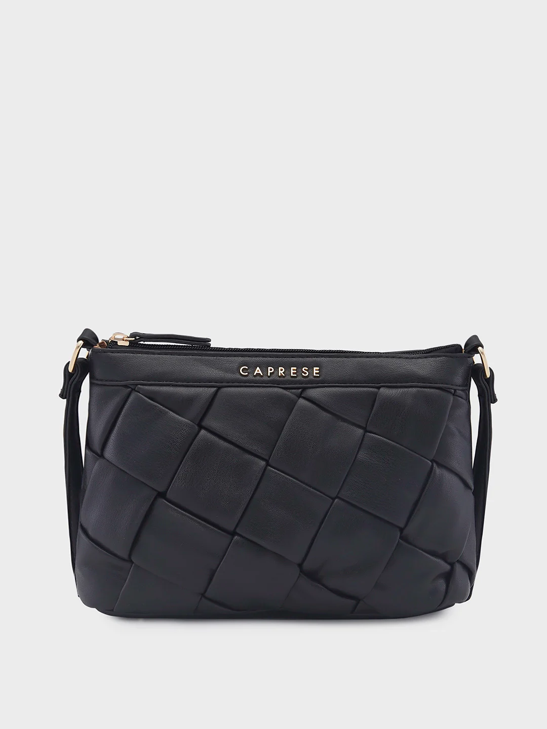 Caprese Merlin Medium Black Sling Bag - Image 3