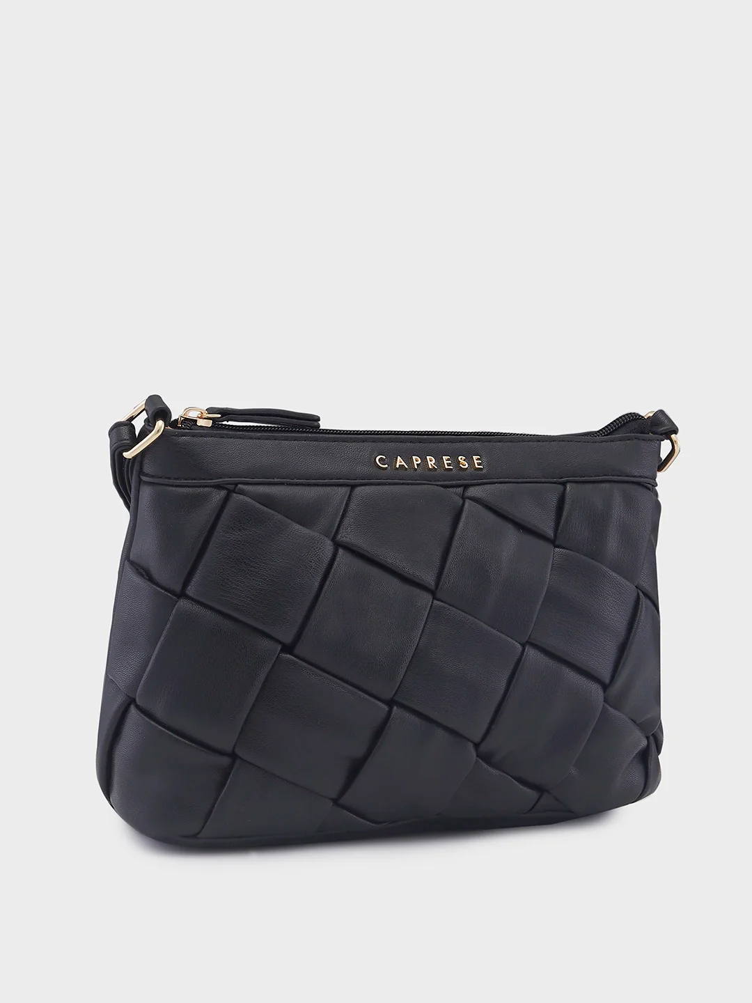 Caprese Merlin Medium Black Sling Bag - Image 5
