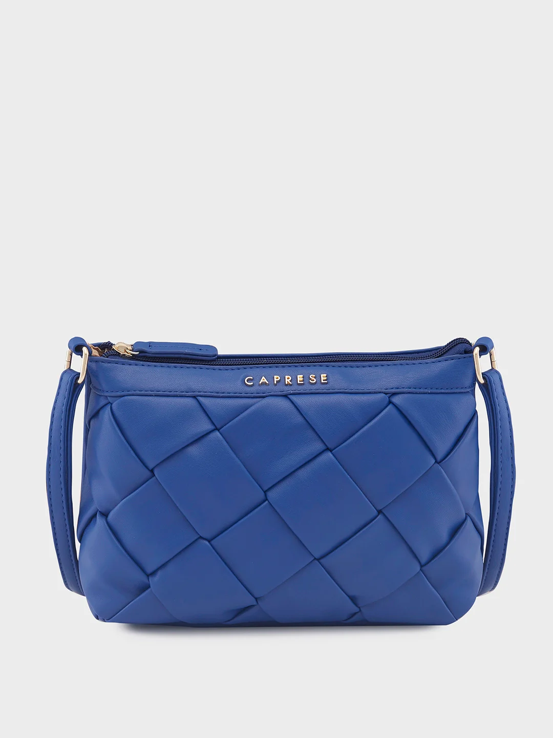 Caprese Merlin Medium Blue Sling Bag - Image 3