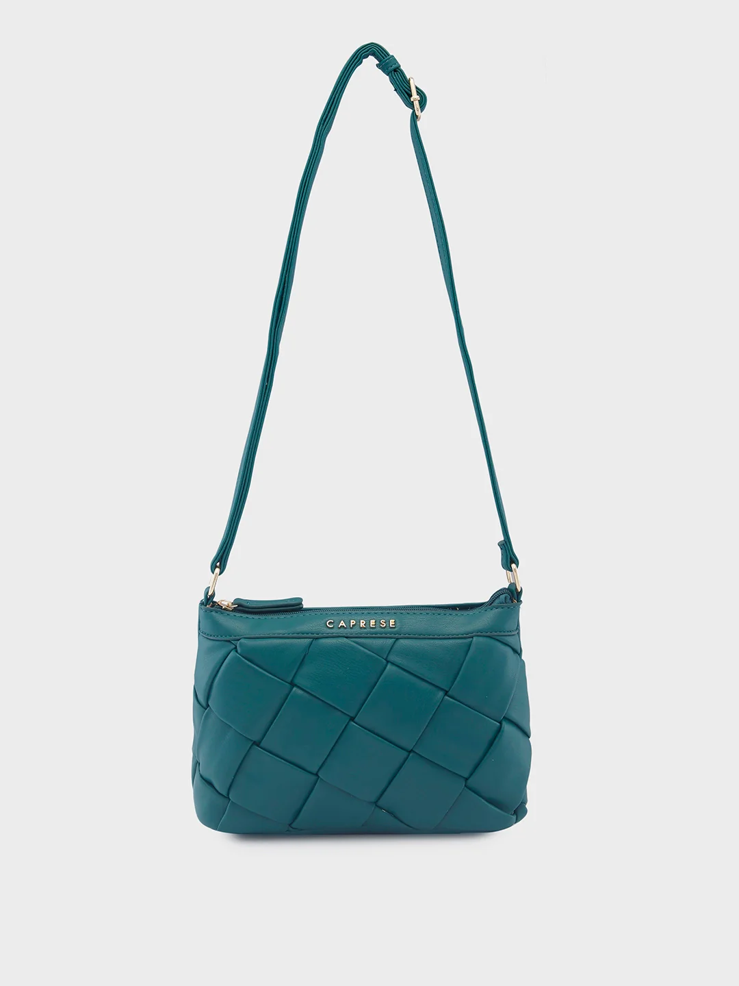 Caprese Merlin Medium Bottle Green Sling Bag - Image 10