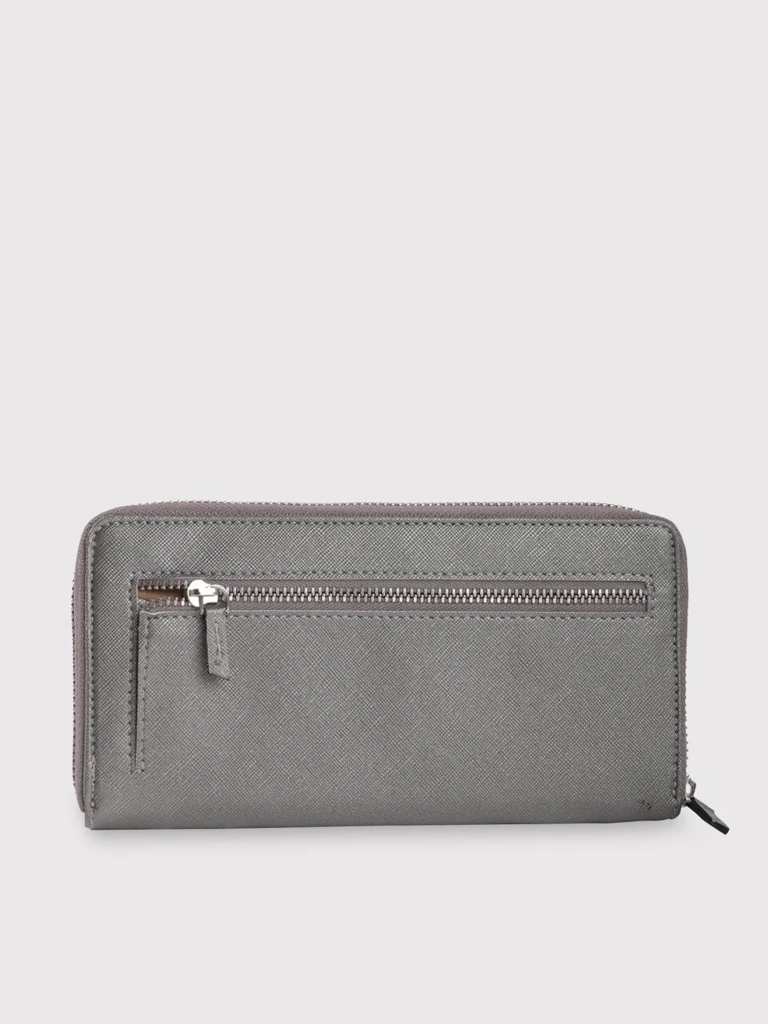 Caprese Mia Large Gunmetal Zip Around Wallet - Image 3