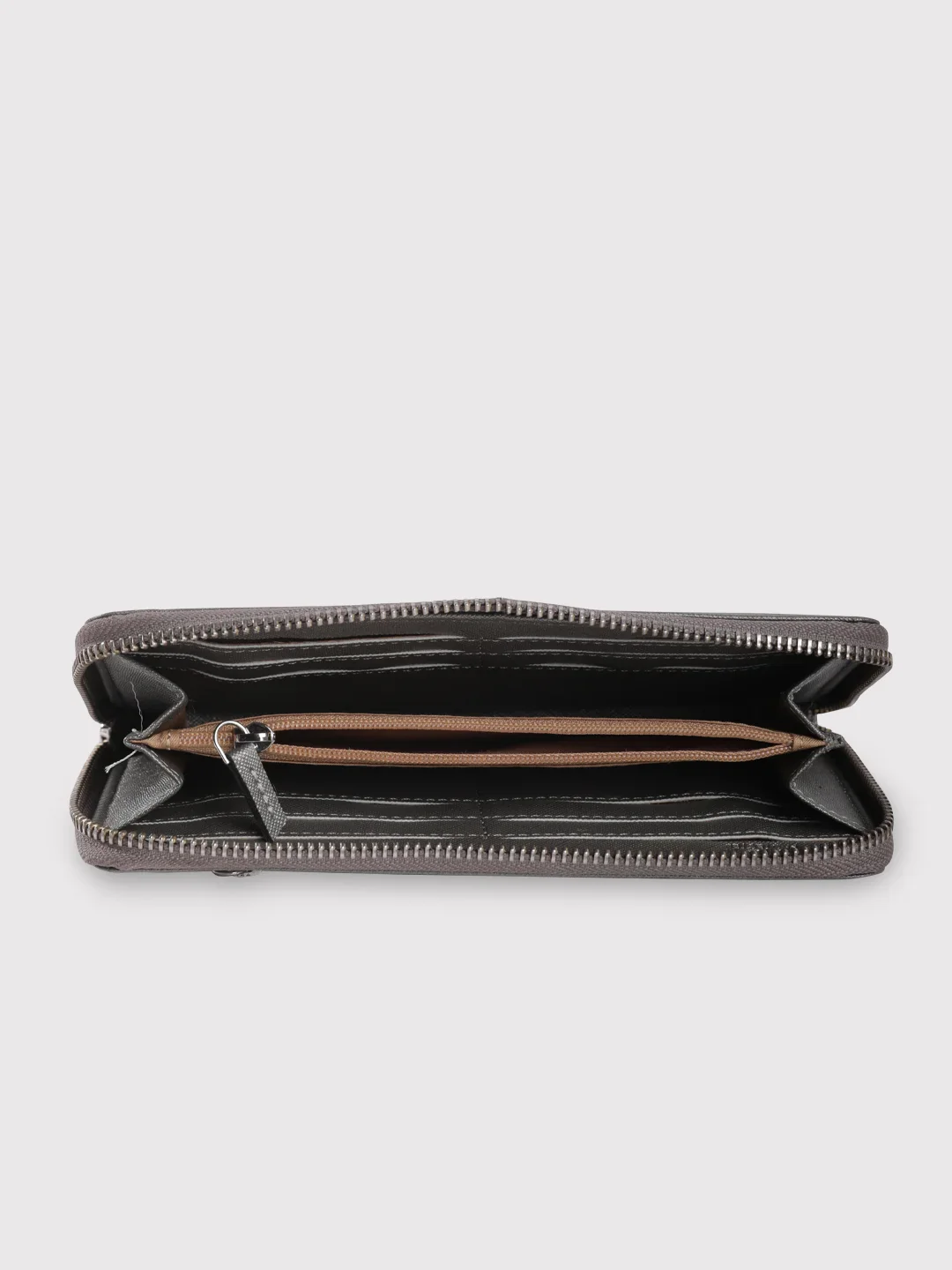 Caprese Mia Large Gunmetal Zip Around Wallet - Image 6