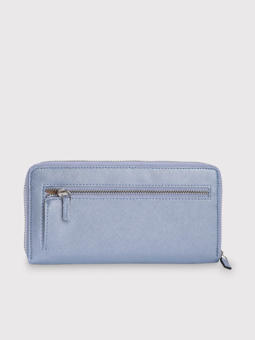 Caprese Mia Large Pearl Blue Zip Around Wallet - Image 3