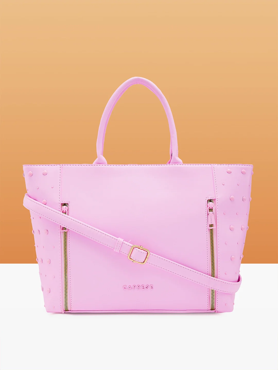 Caprese Midge Medium Pink Tote Bag