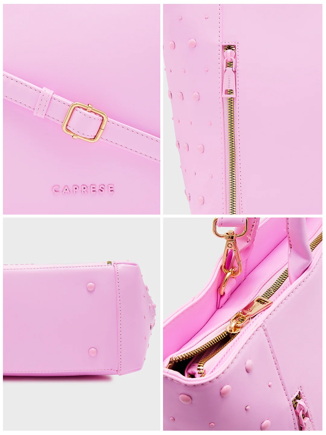 Caprese Midge Medium Pink Tote Bag - Image 7
