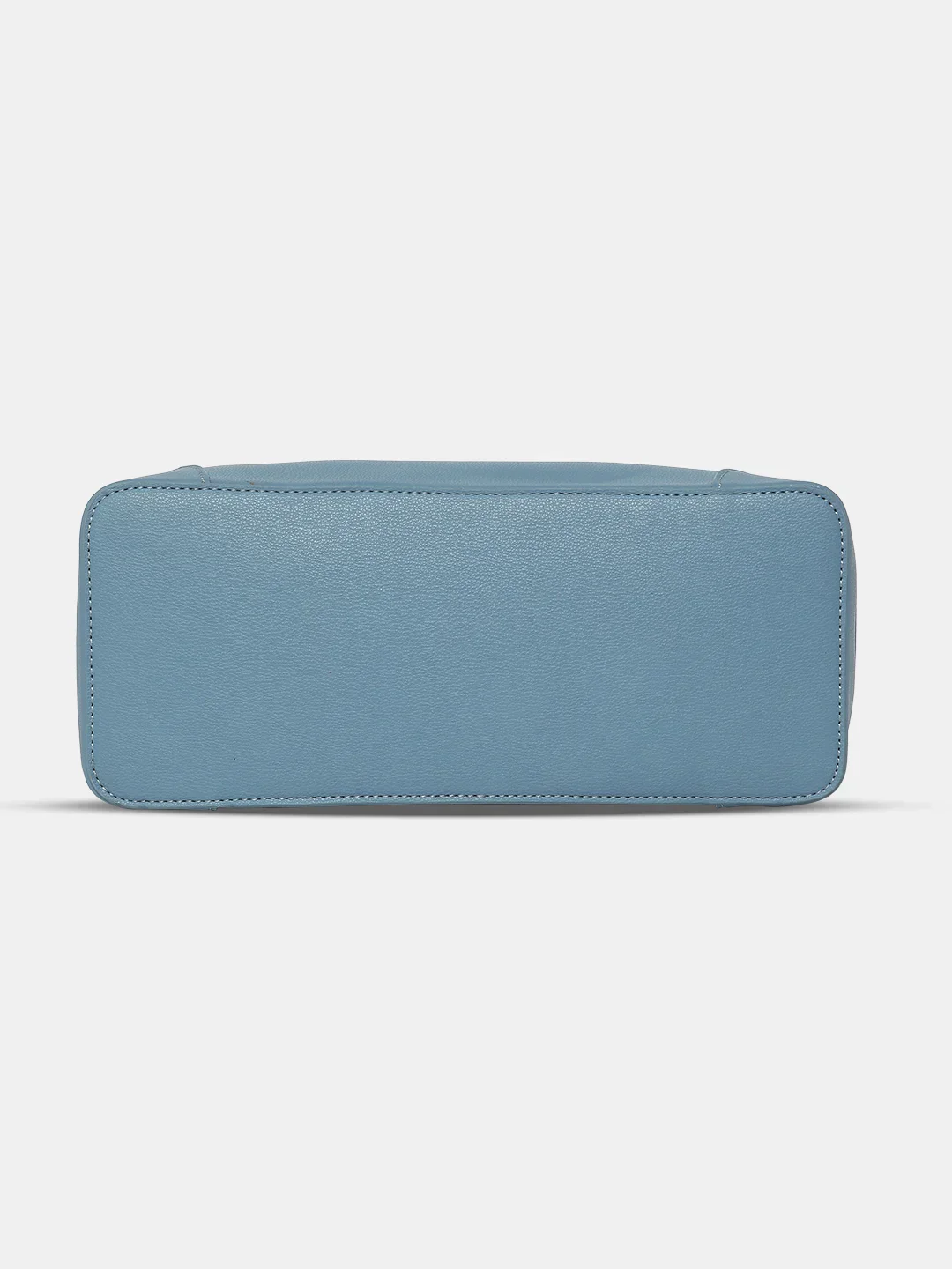 Caprese Milan Medium Blue Satchel Bag - Image 8