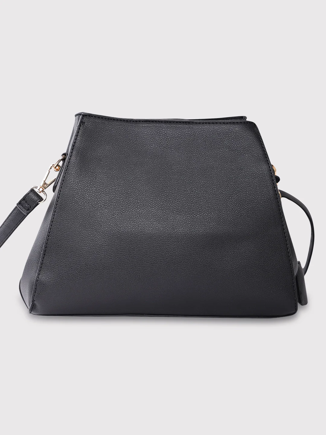Caprese Milan Small Black Satchel Bag - Image 6