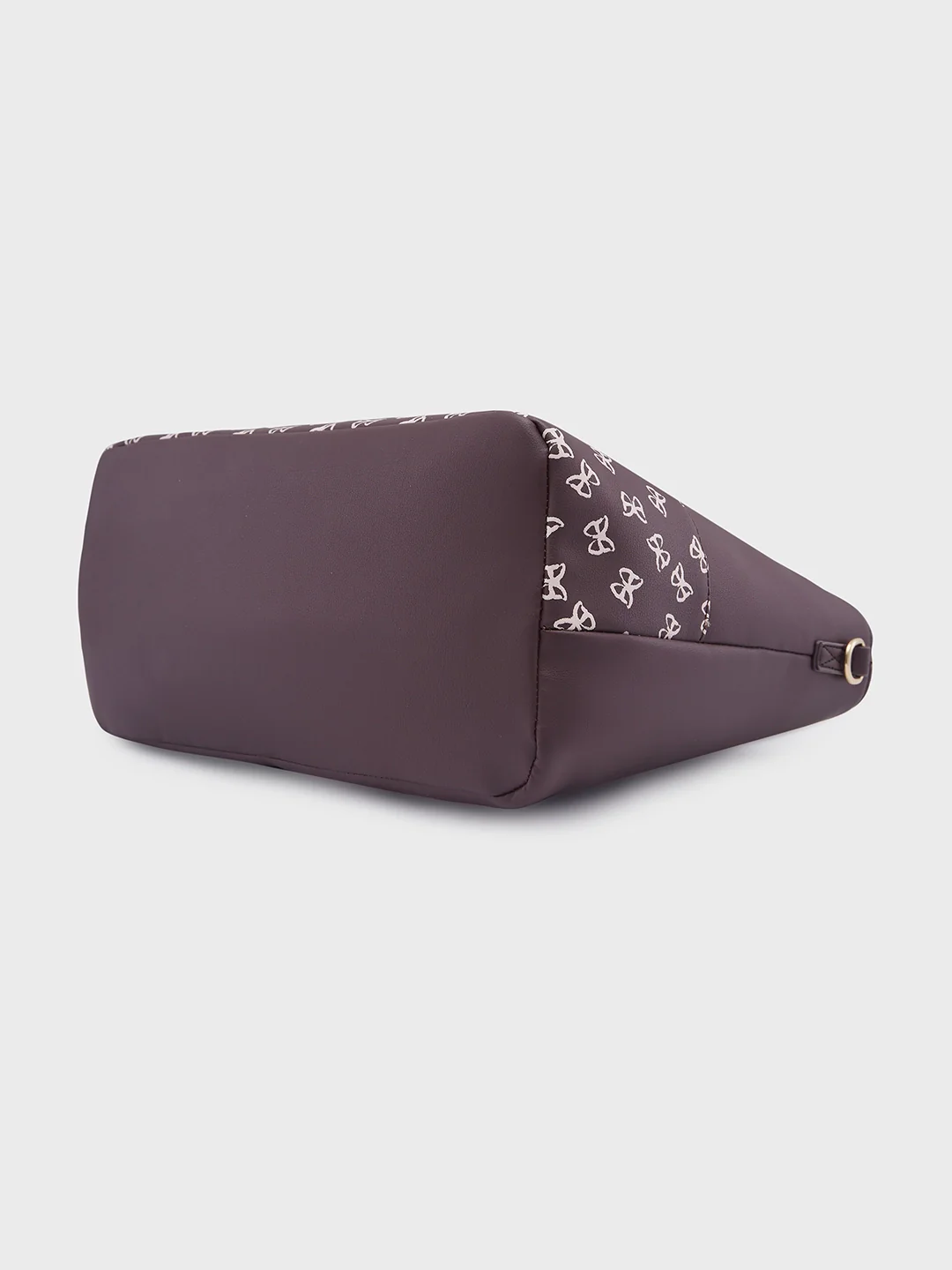 Caprese Milly Large Choco Brown Satchel Bag - Image 5