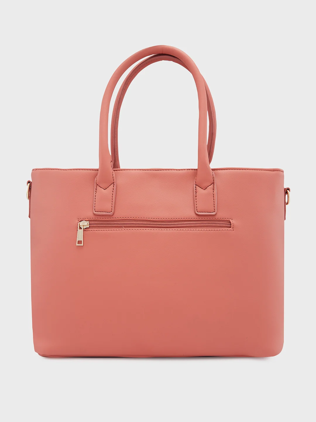 Caprese Milly Large Mud Peach Satchel Bag - Image 3