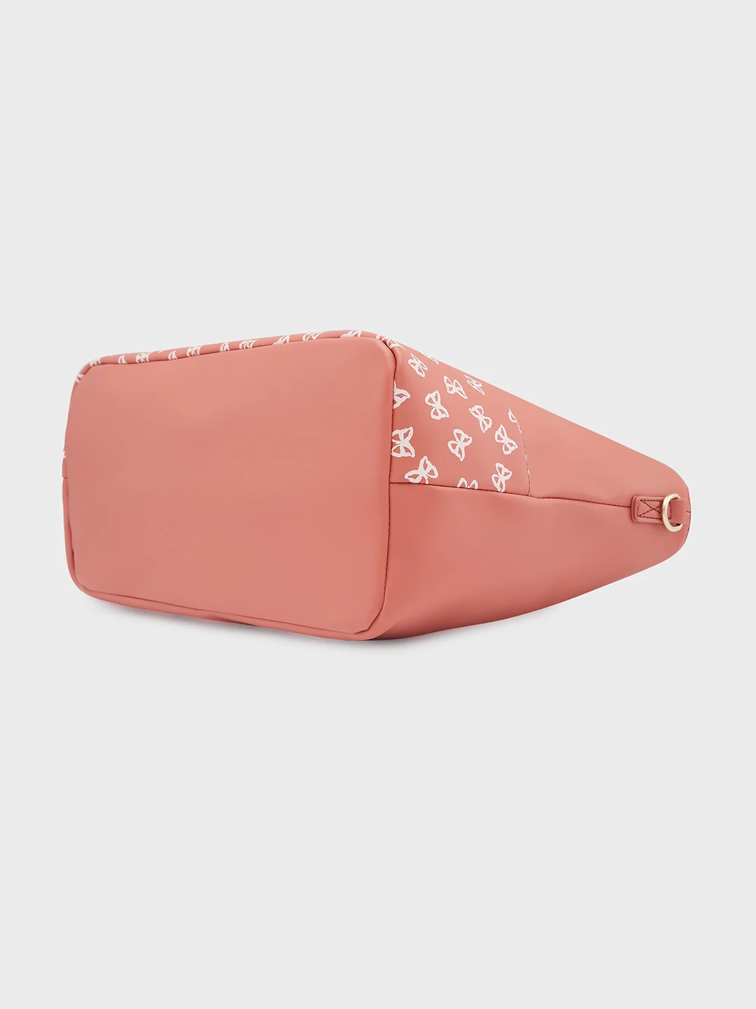 Caprese Milly Large Mud Peach Satchel Bag - Image 5