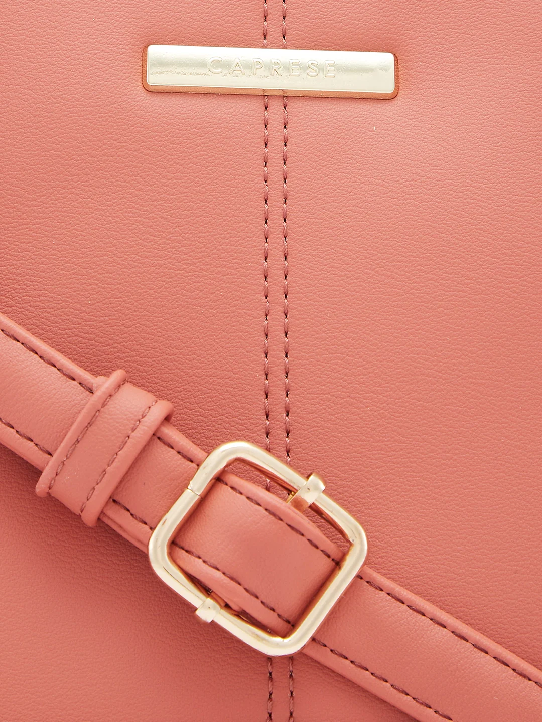 Caprese Milly Large Mud Peach Satchel Bag - Image 8
