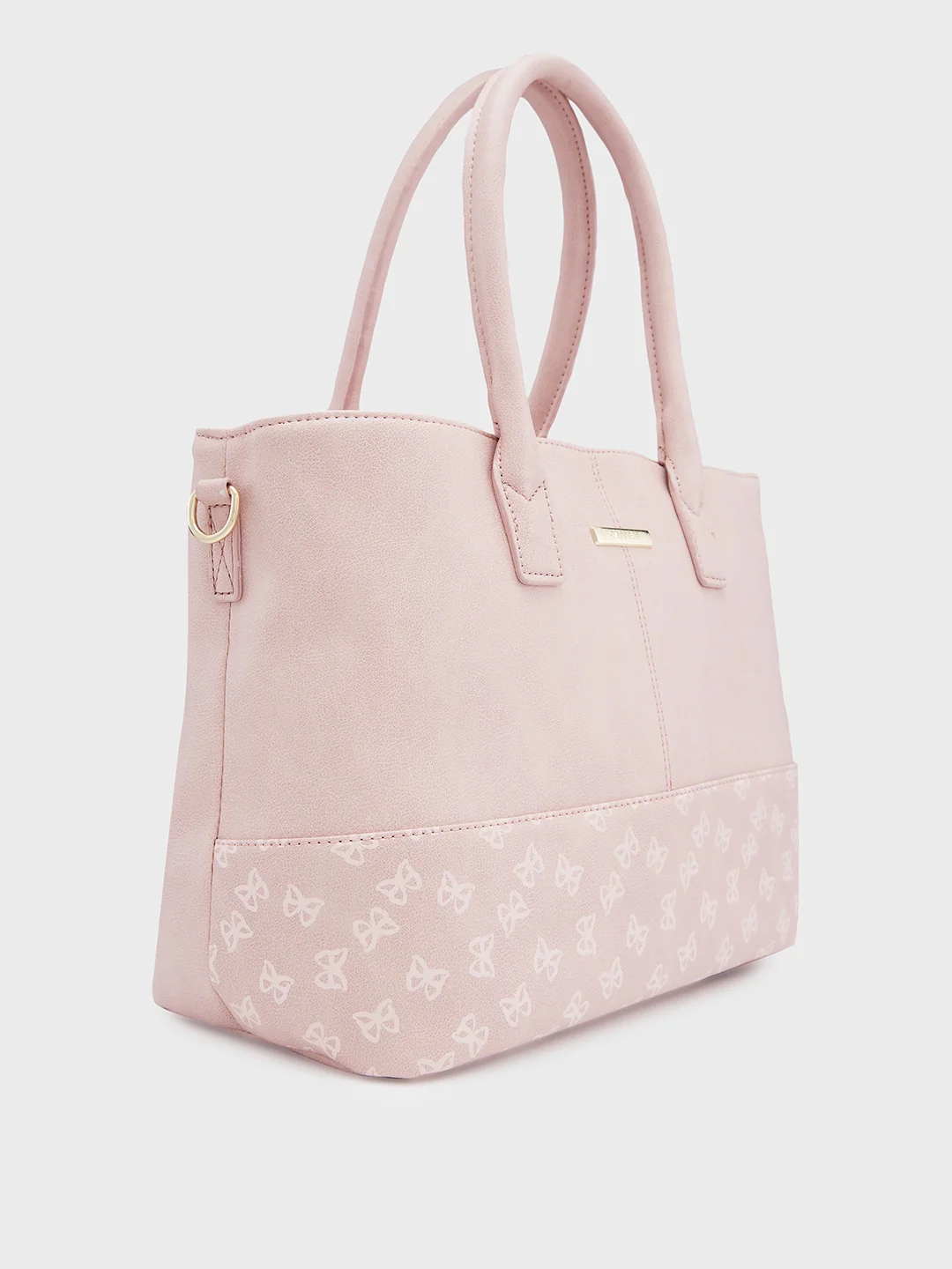 Caprese Milly Large Pink Satchel Bag - Image 4