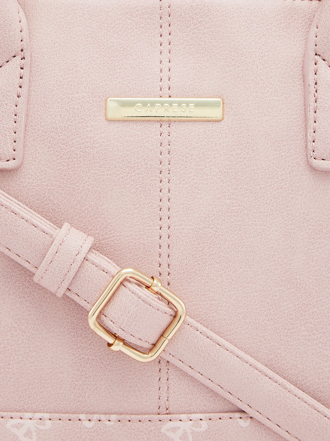Caprese Milly Large Pink Satchel Bag - Image 8