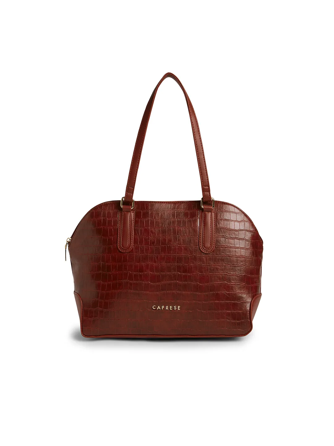 Caprese Milo Medium Cherry Red Satchel Bag