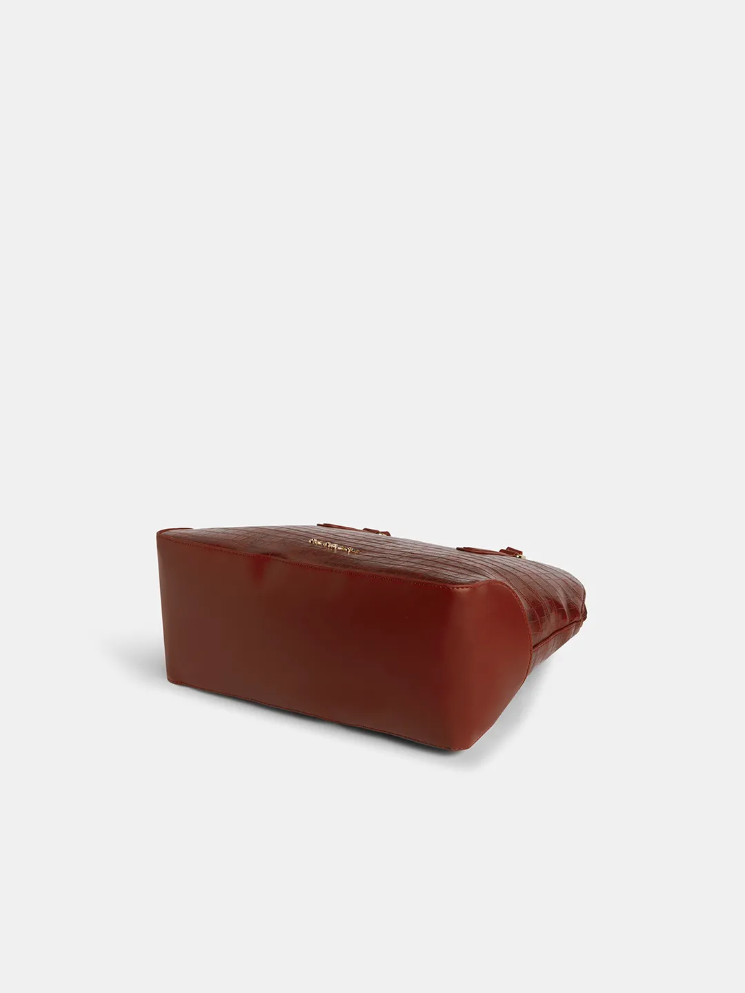 Caprese Milo Medium Cherry Red Satchel Bag - Image 6