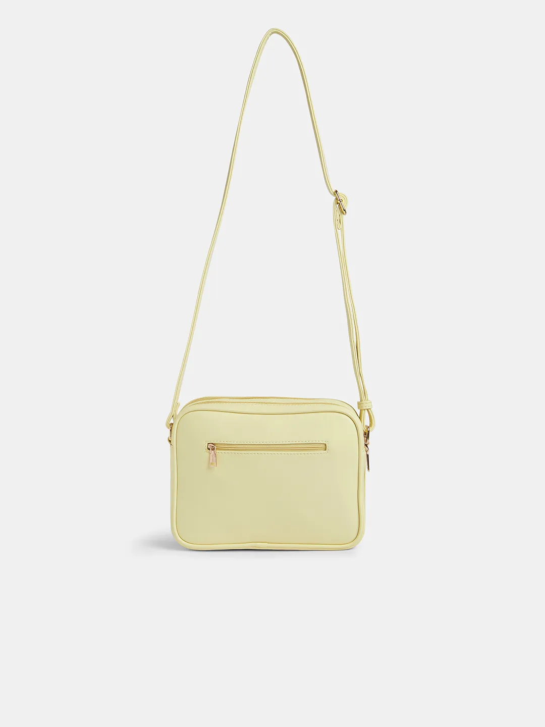 Caprese Minato Medium Dark Beige Sling Bag - Image 4