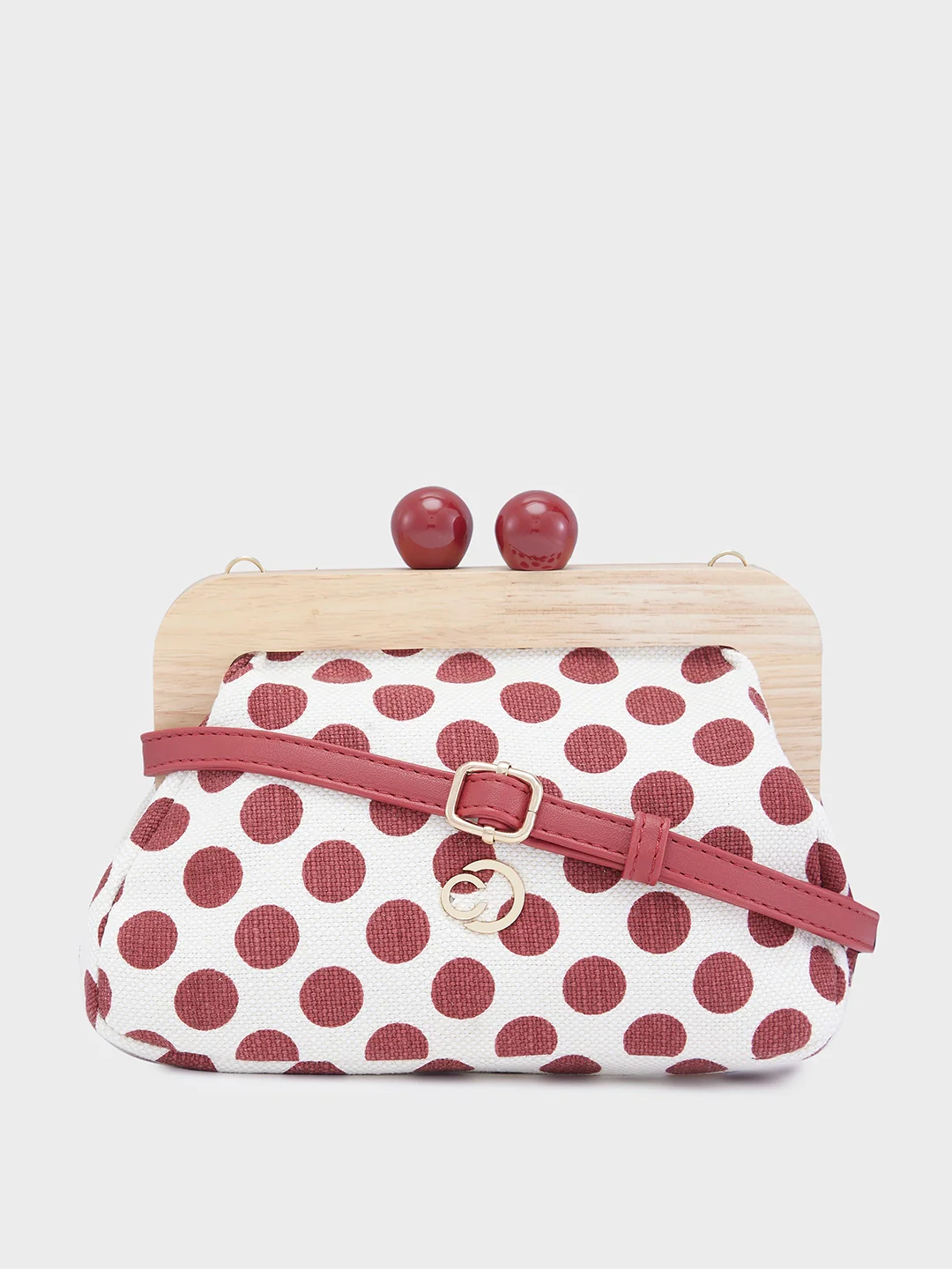 Caprese Mindy Small Red Clutch Bag - Image 14