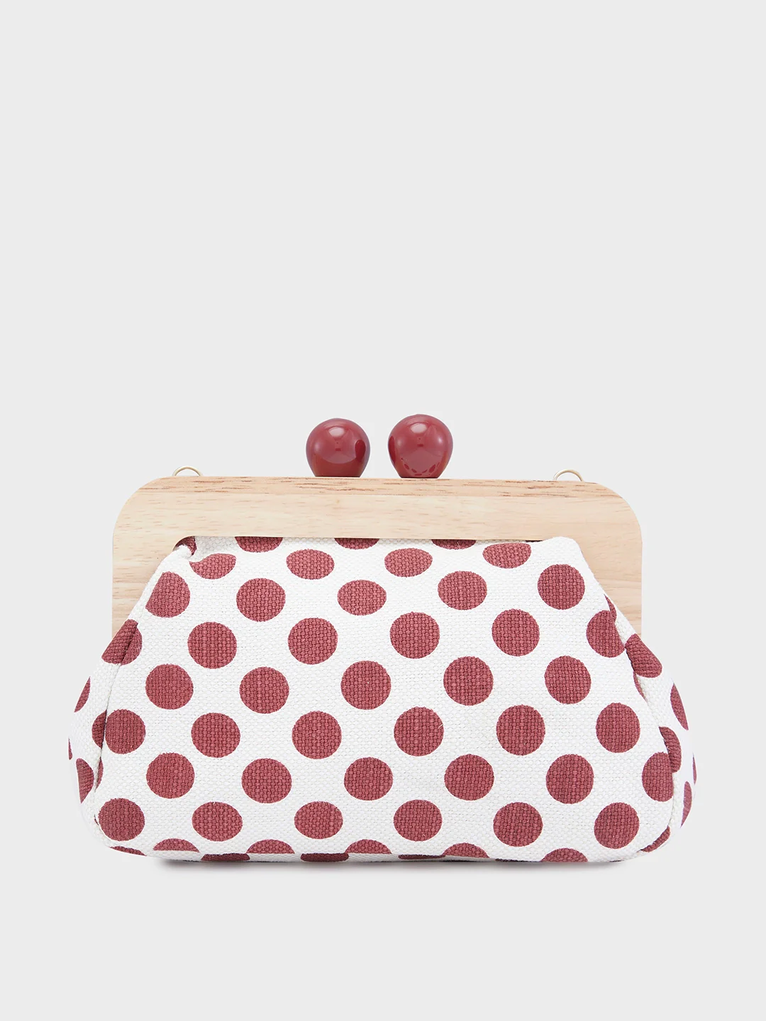 Caprese Mindy Small Red Clutch Bag - Image 4