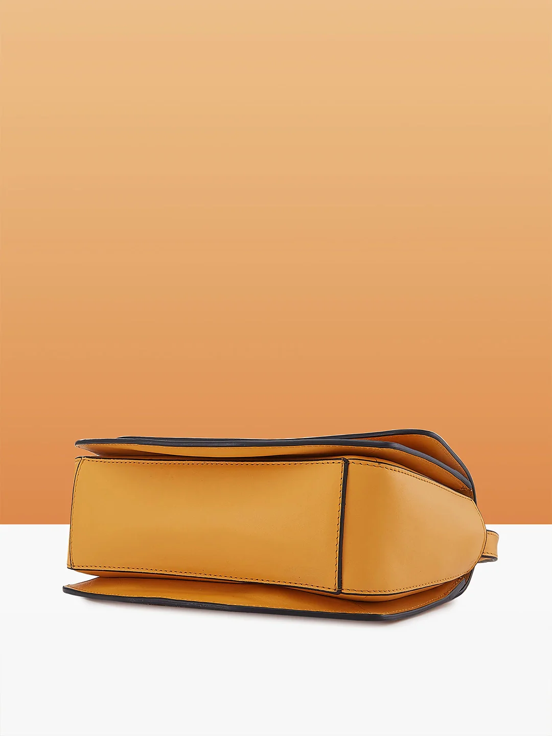 Caprese Minimal Formal Medium Yellow Sling Bag - Image 7