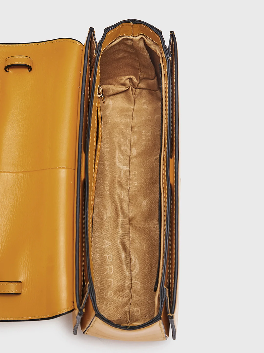 Caprese Minimal Formal Medium Yellow Sling Bag - Image 9