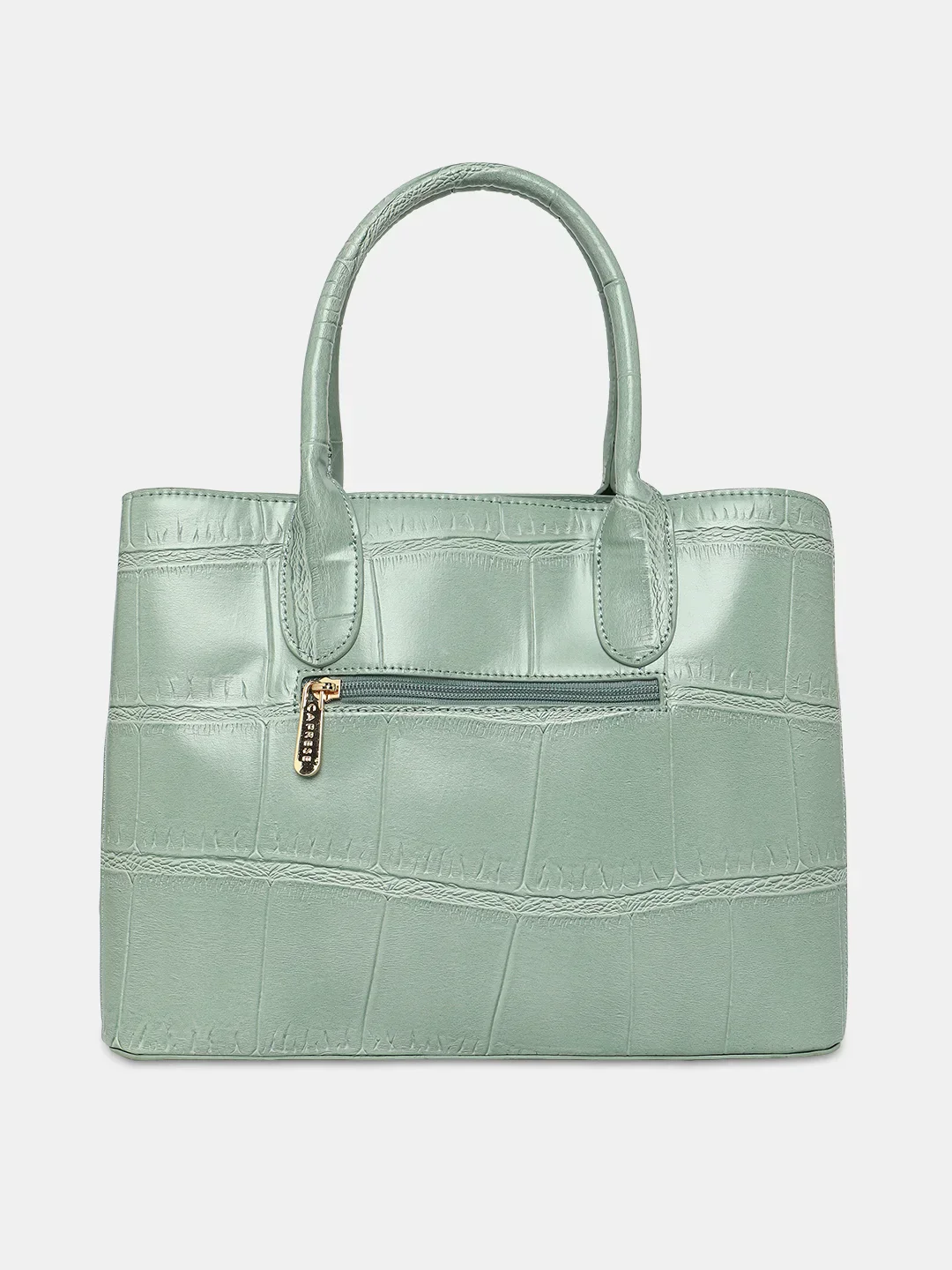Caprese Mink Small Mint Satchel Bag - Image 6