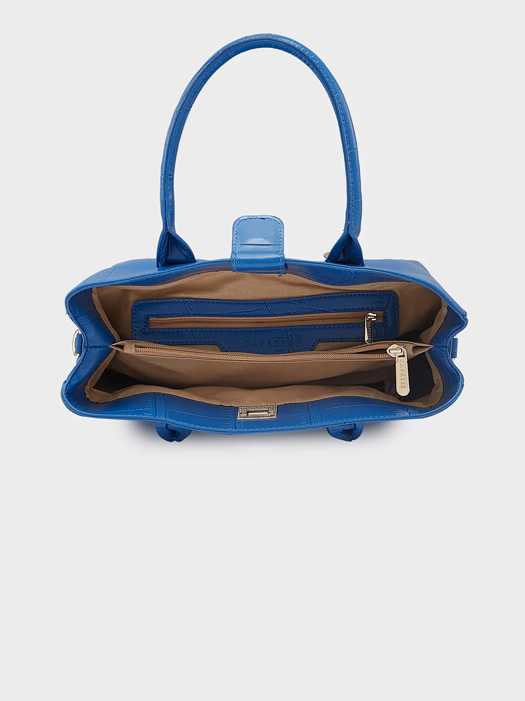 Caprese Mink Small Ultramarine Satchel Bag - Image 10