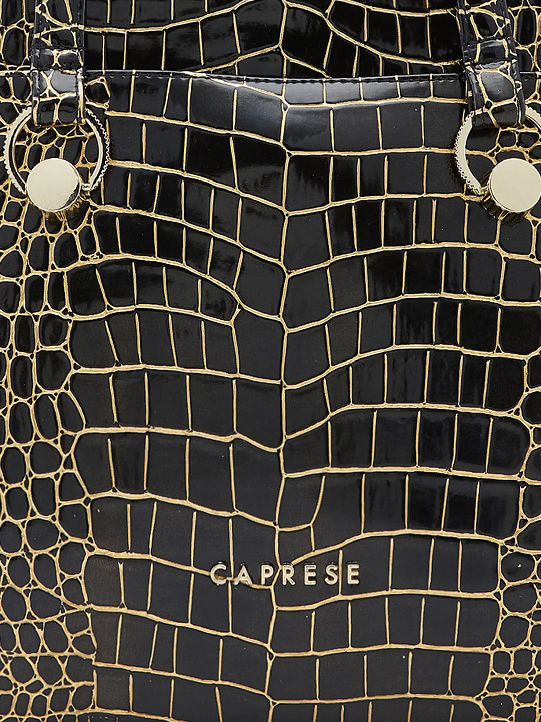 Caprese Miranda Large Black Satchel Bag - Image 10