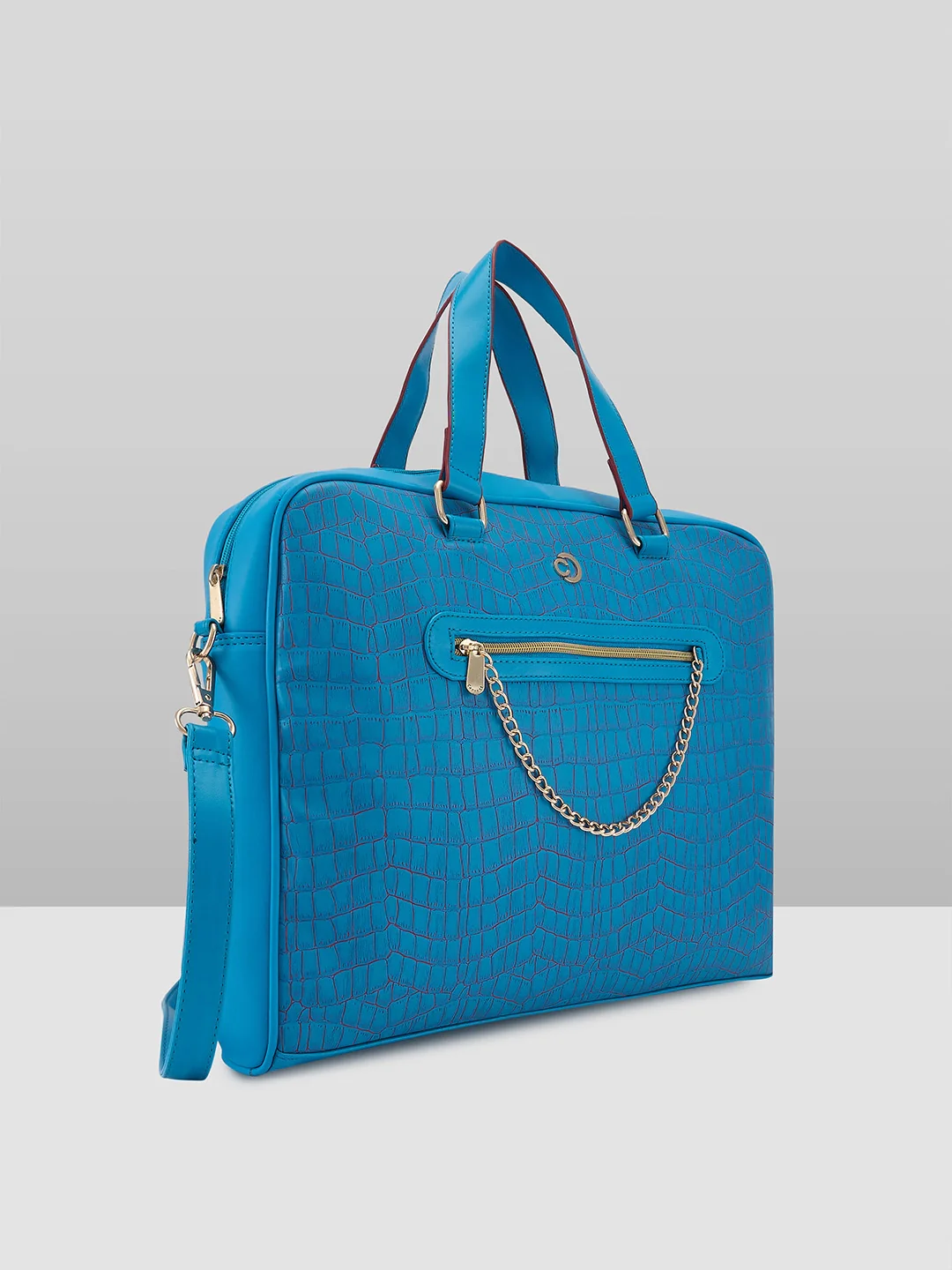 Caprese Mist Laptop Bag Large Blue - Image 3