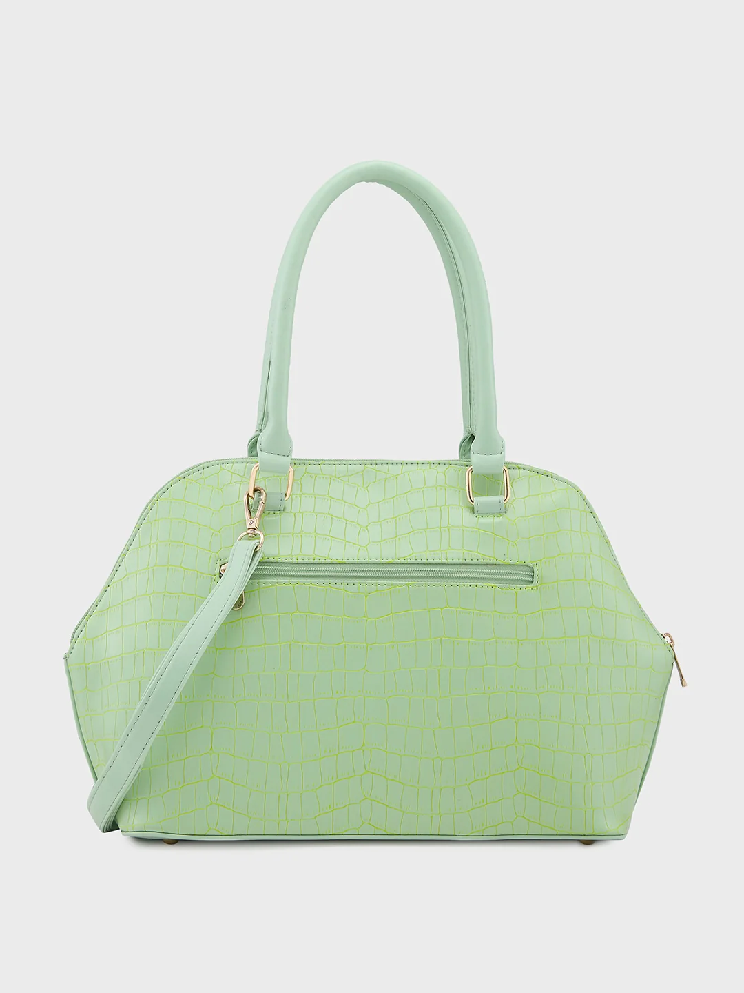 Caprese Mist Large Mint Satchel Bag - Image 5