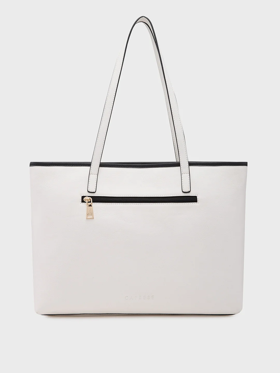 Caprese Modica Medium White Tote Bag - Image 4