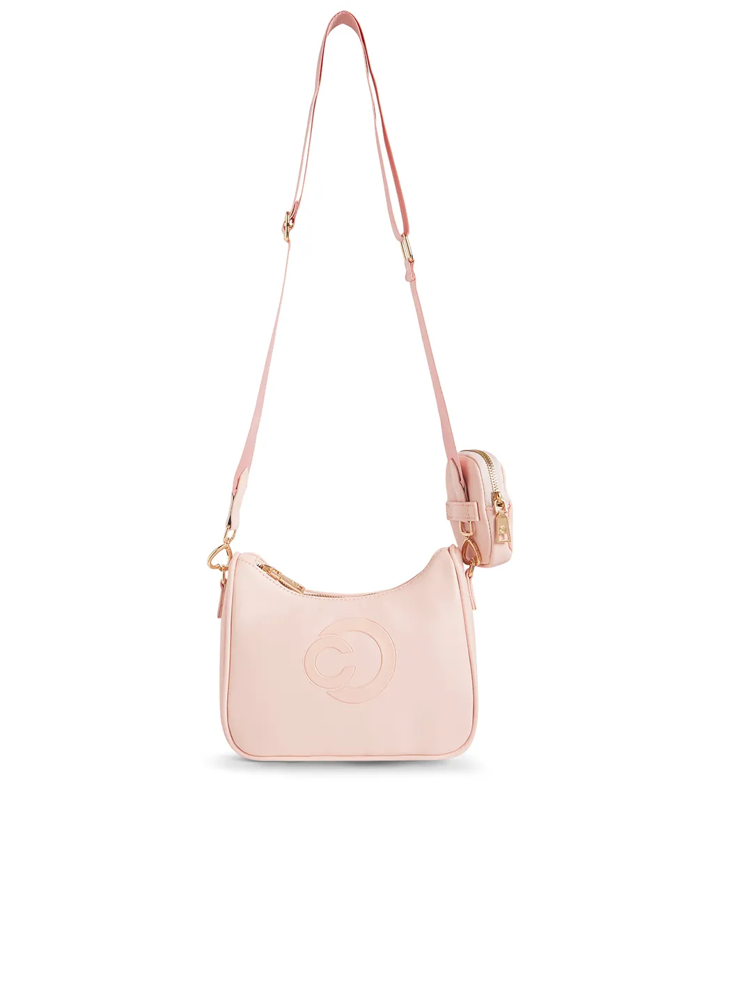 Caprese Monroe Medium Blush Sling Bag