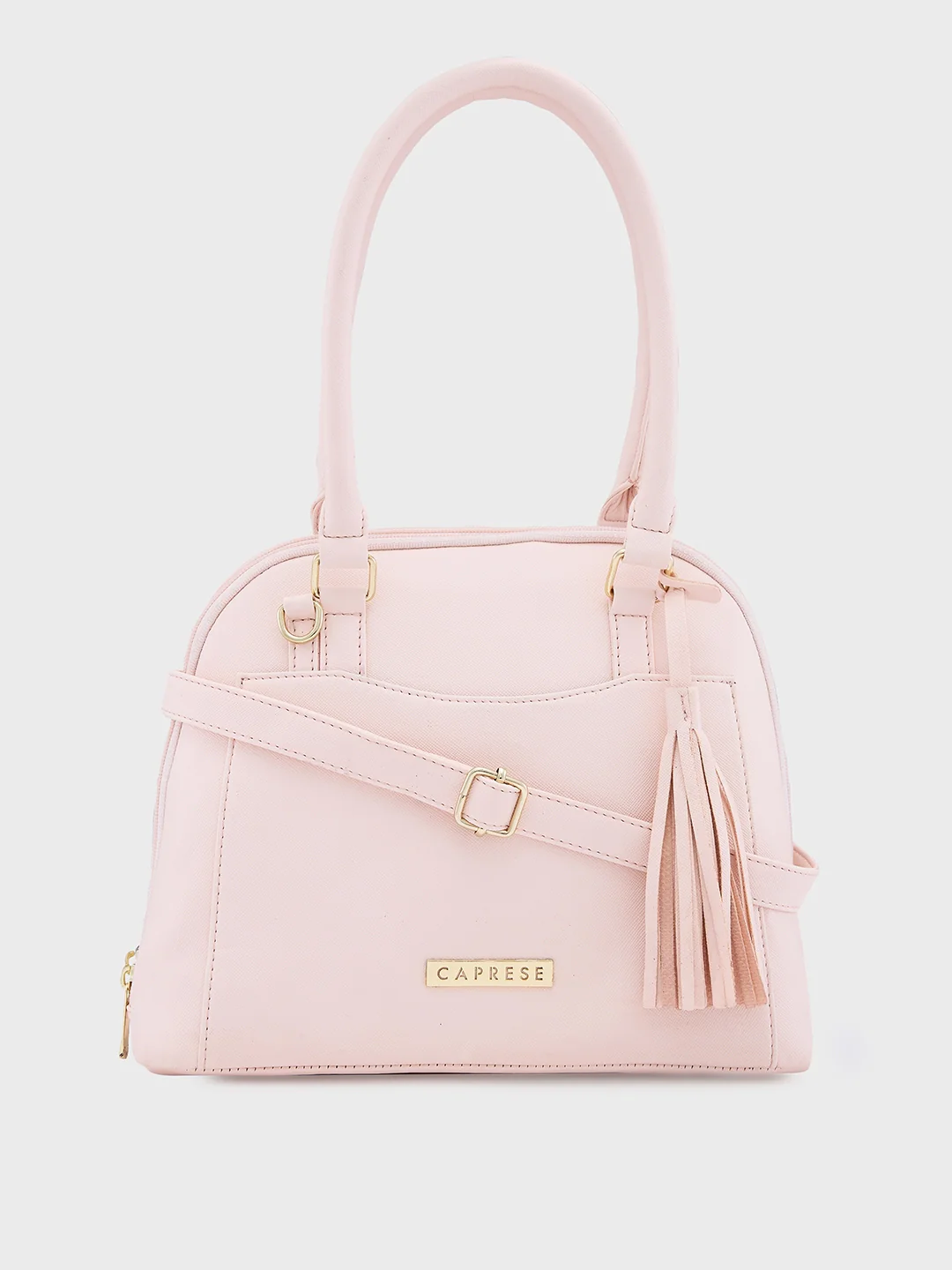 Caprese Montana Small Blush Satchel Bag - Image 14