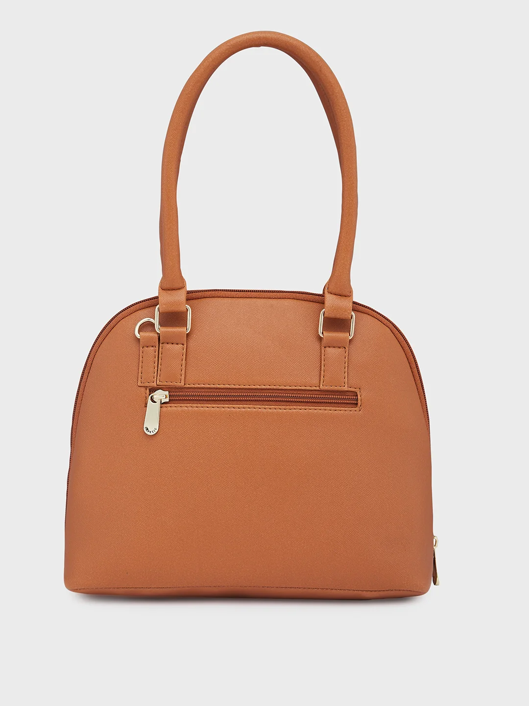 Caprese Montana Small Tan Satchel Bag - Image 4