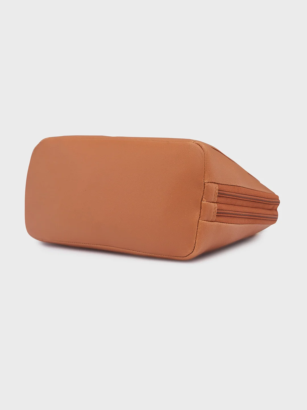 Caprese Montana Small Tan Satchel Bag - Image 6