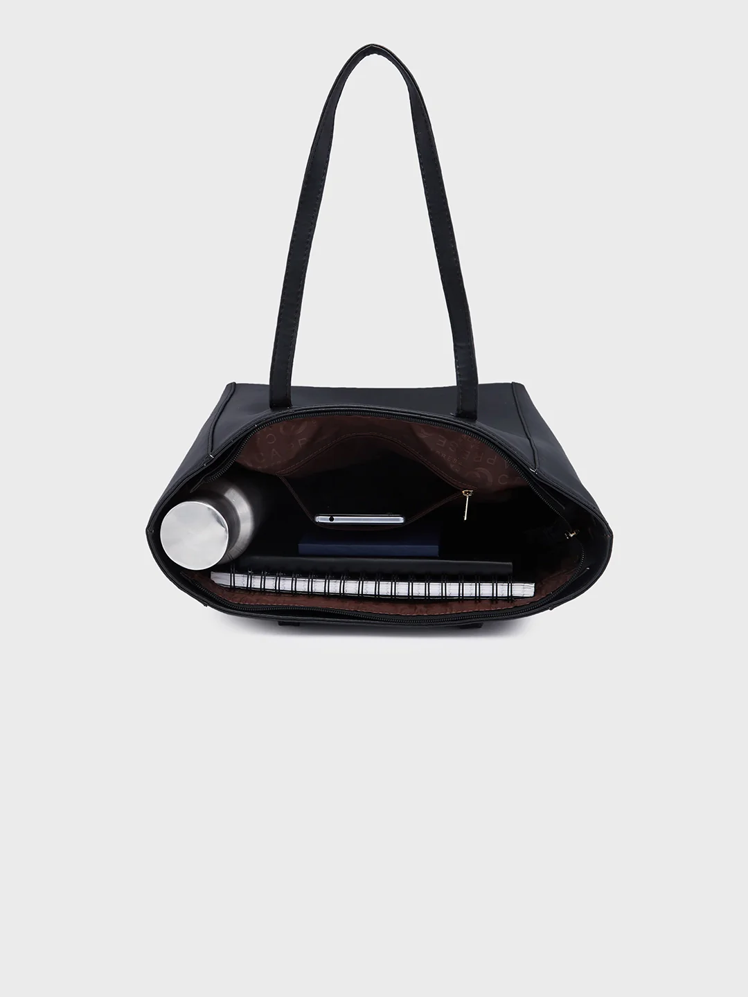 Caprese Montana Small Black Tote Bag - Image 9