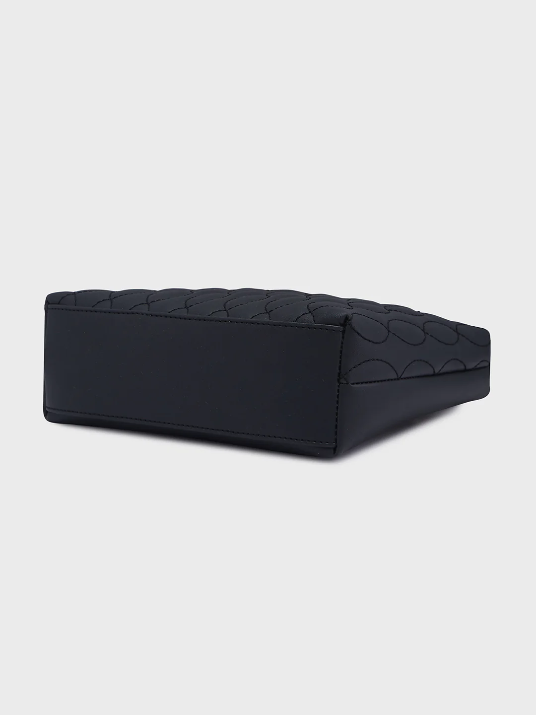 Caprese Mubi Medium Black Sling Bag - Image 6