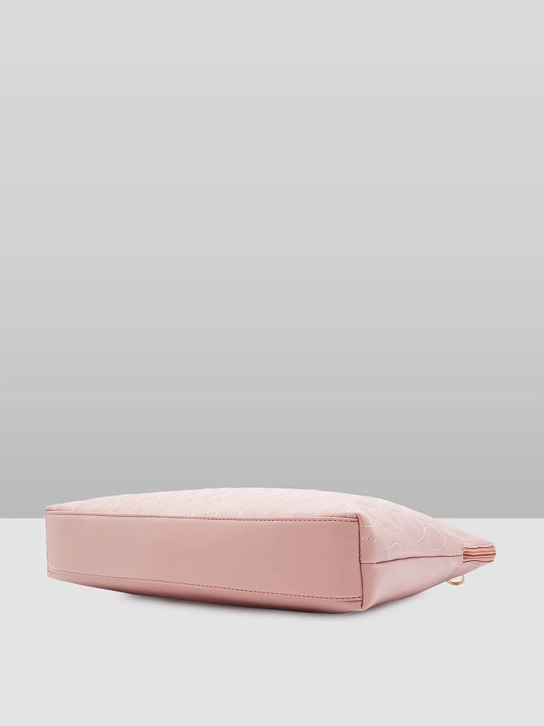 Caprese Mubi Medium Blush Laptop Bag - Image 5